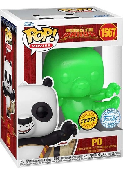 Kung Fu Panda Chase Po Funko Pop! Vinyl Figure #1567 - Special Editionfigür
