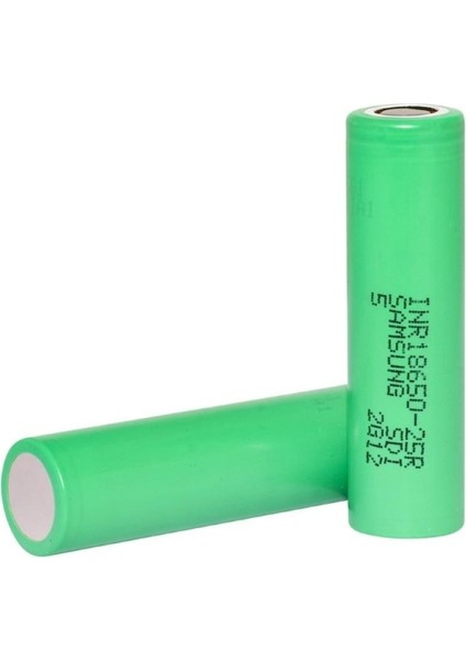INR18650 25R6 2500 Mah Li Ion Şarjlı Pil