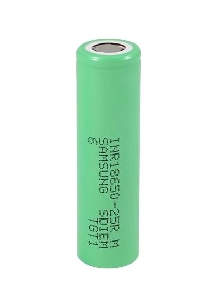 INR18650 25R6 2500 Mah Li Ion Şarjlı Pil