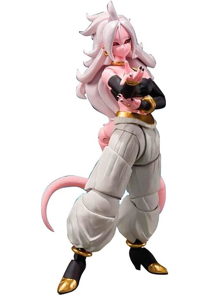 Bandaı Tamashıı Natıons Bandai S.h. Figuarts Android No. 21 "dragon Ball: Fighterz Action Figure Figür