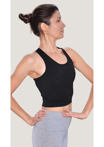 Crop Top Mangala Pamuklu indirimleri