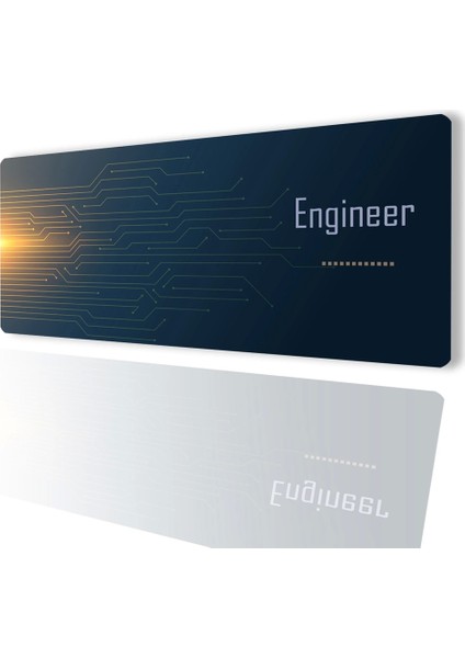 Sonictouch Ultragrand Kişiye, Isme Özel Engineer Xxl Mühendis Klavye Mouse Pad 40X90CM