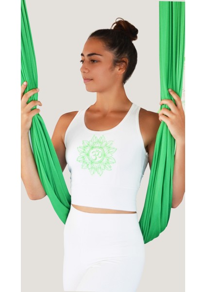 Crop Top Mangala Pamuklu Nakışlı
