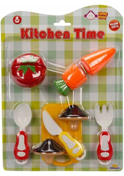 Little Chef Kesme Tahtalı Sebze ve Meyve Seti 37119 Havuç
