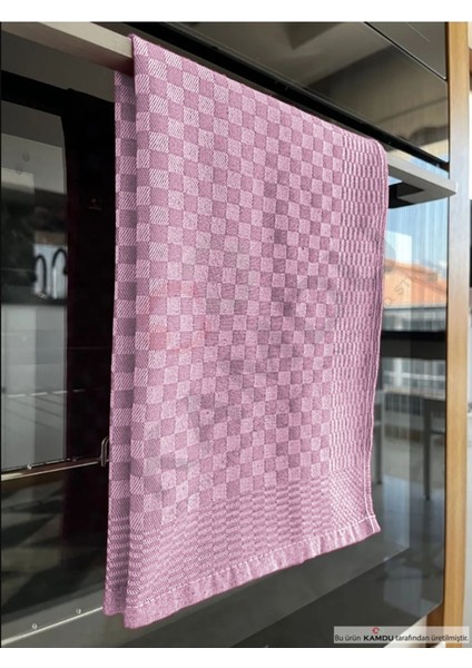 [ 4 Lü ] - ( 40X60CM ) Standart Boy , Damalı Desen Mutfak Havlusu, El Kurulama Havlusu