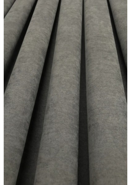 Ada Fon Perde Sık Pileli Antrasit Perde fırsatları