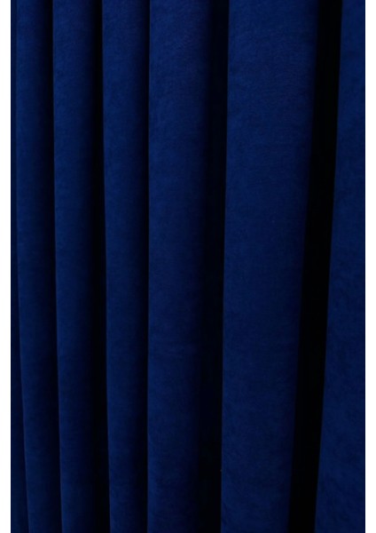 Ada Fon Perde Sık Pileli Lacivert Perde fırsatları