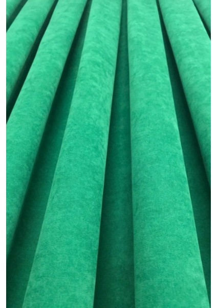 Ada Fon Perde Sık Pileli Yeşil Perde fırsatları