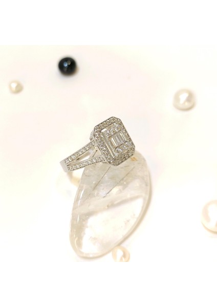 Baget Taşlı Yüzük 14 Ayar Altın Hd Videolu fiyatları