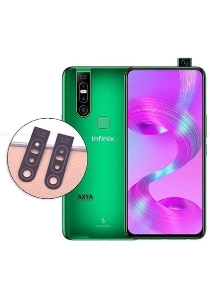 Infinix S5 Pro Ile Uyumlu Kamera Camı X660