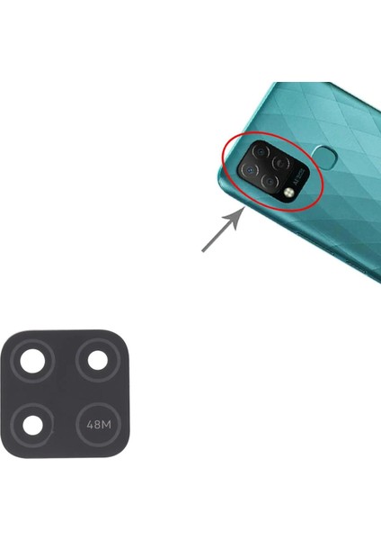 Infinix Hot 10T Ile Uyumlu Kamera Camı X689