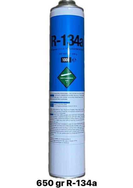 R-134 A Klima Gazı 650GR