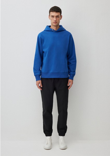 Kapüşonlu Mavi Basic SWEATSHIRT0S10190-70894 fiyatları
