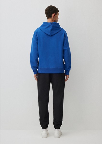 Kapüşonlu Mavi Basic SWEATSHIRT0S10190-70894 fırsatları