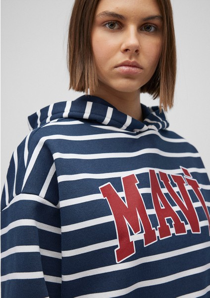 Logo Baskılı Mavi SWEATSHIRT1S10118-81518