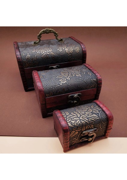 Ahşap Deri sandık Kutusu fırsatları