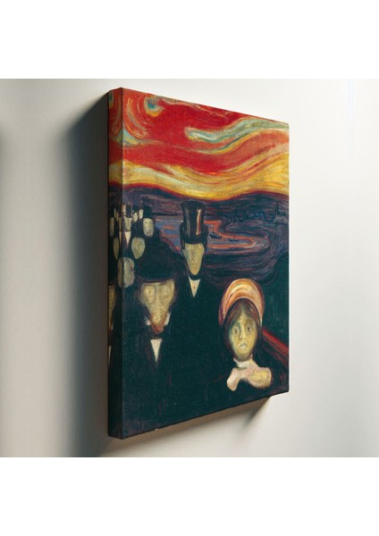 Kaygı - Edvard Munch'Un Tablosu-TBL1761