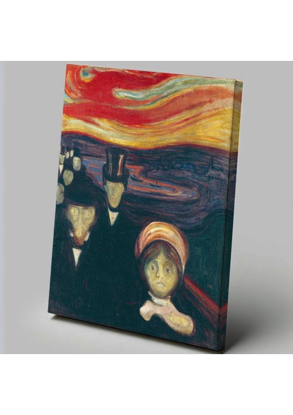 Kaygı - Edvard Munch'Un Tablosu-TBL1761 fiyatları