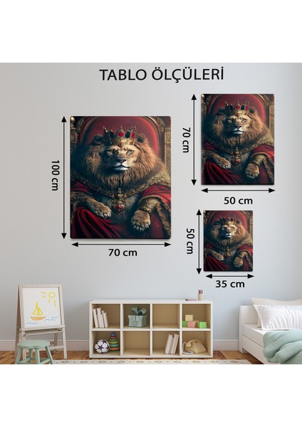 Aslan Kral TABLOSU-TBL1984