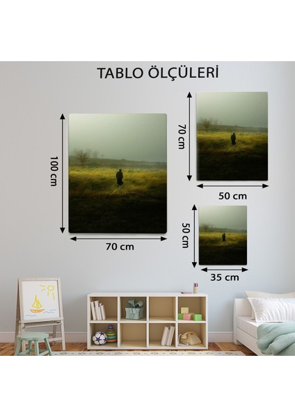 Modern Temalı Kadın Silüeti Tablo TBL1217 modelleri