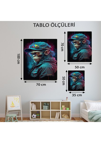 Modern Temalı Kadın Portre Tablo TBL1233 modelleri