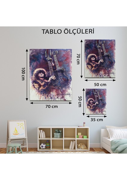 Led Zeppelin Soyut Tablosu-TBL1795 modelleri