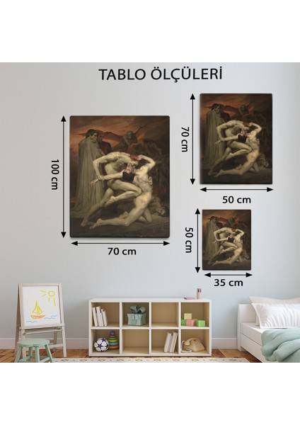 Modern Temalı Kadın Tablo TBL1220