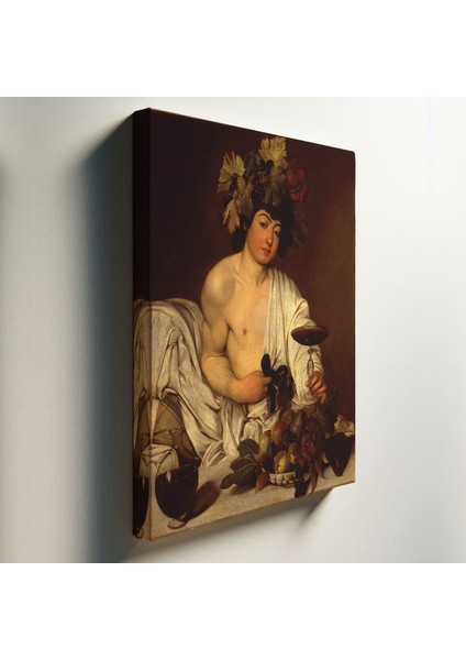 Bacchus Caravaggio'Nun Tablosu-TBL1750