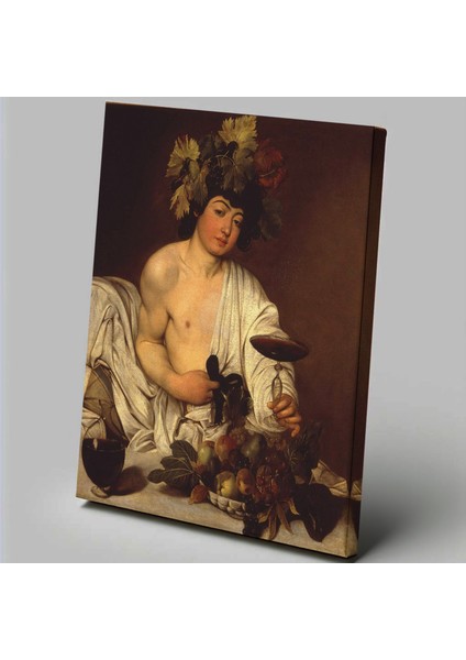 Bacchus Caravaggio'Nun Tablosu-TBL1750