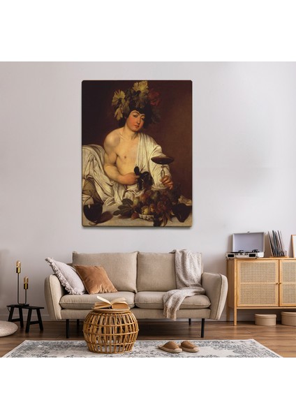 Bacchus Caravaggio'Nun Tablosu-TBL1750