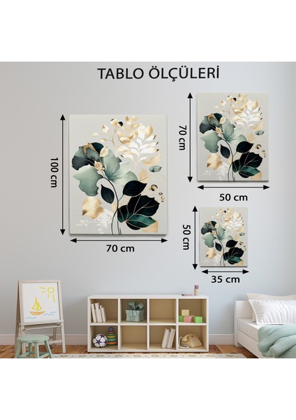 Bohem Yeşil Detaylı TABLO-TBL1621