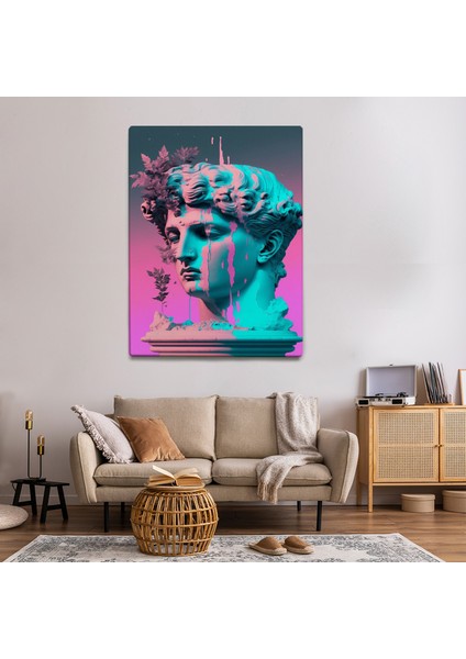 Modern Pop Art Davut Heykeli TABLOSU-TBL1628