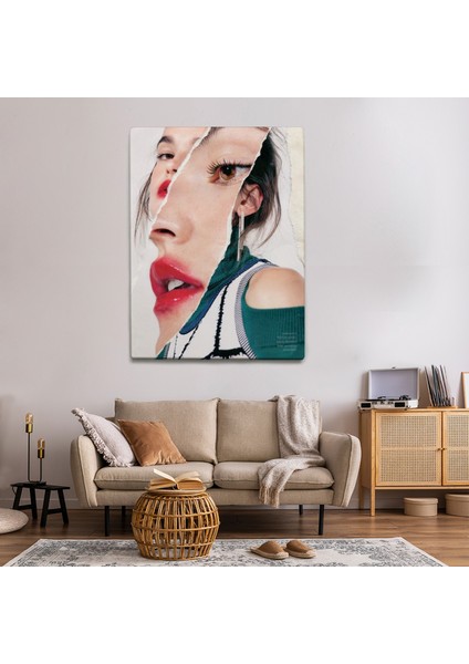 Modern Kadın Portre TABLO-TBL1508