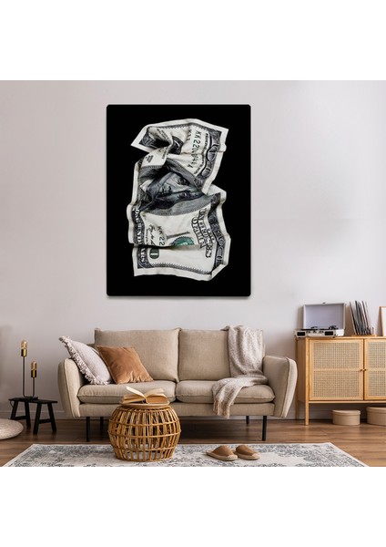 Buruşuk Dolar TABLOSU-TBL1556