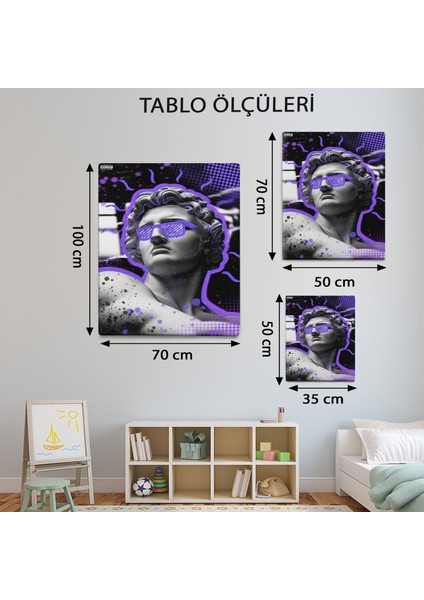 Modern Davut Heykeli TABLO-TBL1482