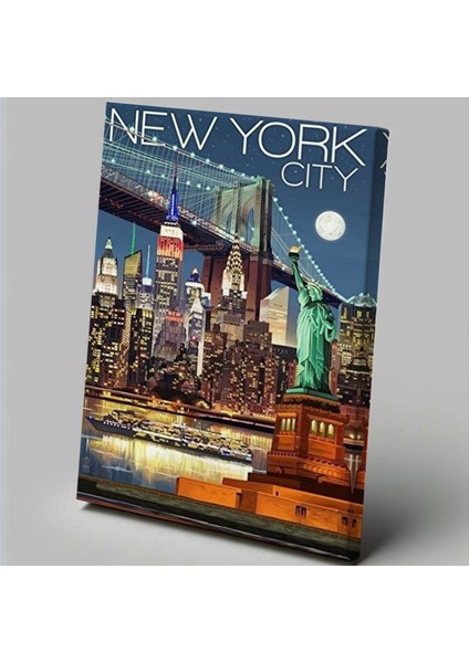 New York City Retro TABLO-TBL1487