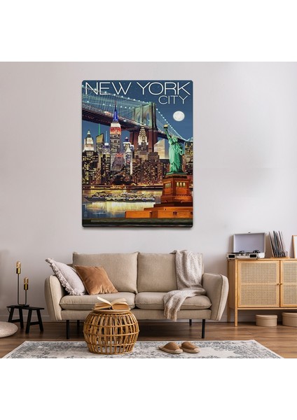 New York City Retro TABLO-TBL1487