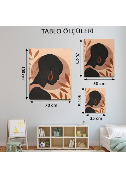 Siyahi Kadın Bohem TABLO-TBL1942