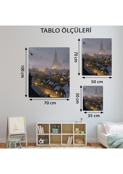 Retro Temalı Modern Tablo TBL1163