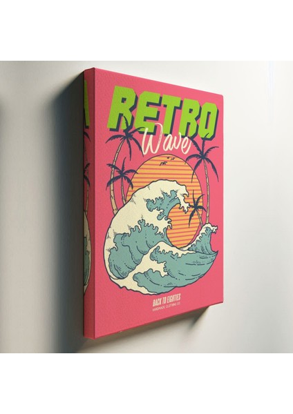 Pop Art Temalı Kadın Portre Tablo TBL1215