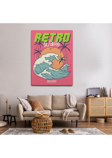 Pop Art Temalı Kadın Portre Tablo TBL1215 fırsatları