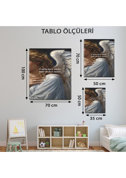 Artık Sadece Mucizeleri Çekiyorum Yazılı TABLO-TBL1670