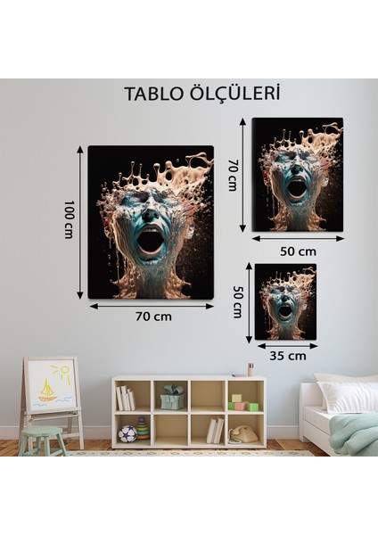 Çığlık Temalı Modern Tablo-TBL1650 modelleri