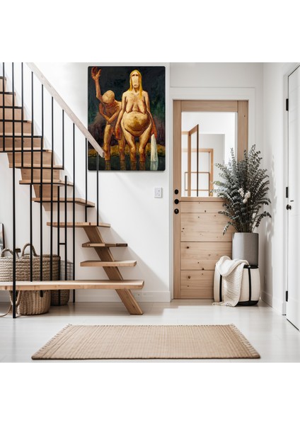 Modern Sanat Temalı Nü TABLO-TBL1419 indirimleri