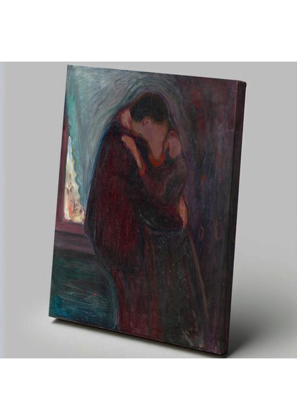 Öpücük - Edvard Munch'Un Tablosu-TBL1762