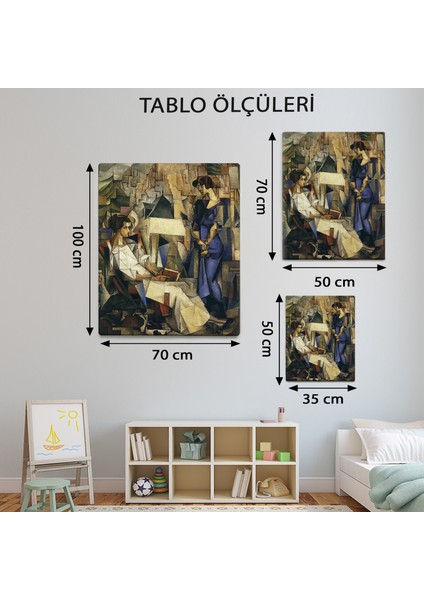 Pop Art Temalı Dekoratif Tablo TBL1204