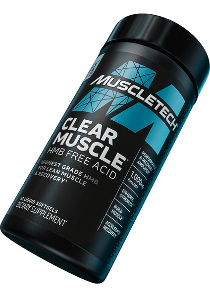 Muscletech, Clear Muscle, Hmb Free Acid, 42