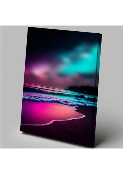 Modern Temalı Yakamoz Plajı Tablo TBL394