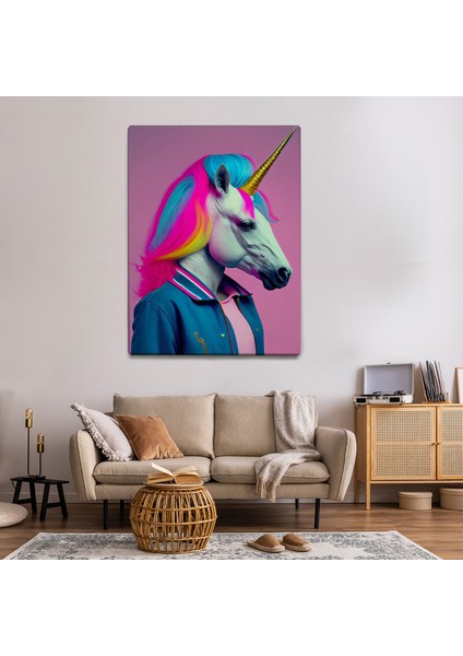 Pop Art Temalı Unicorn Tablo TBL456 fırsatları