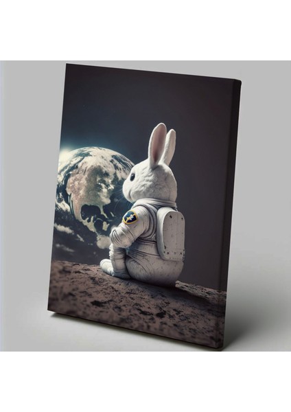 Hayvan Temalı, Astronot Tavşan TABLO-TBL511